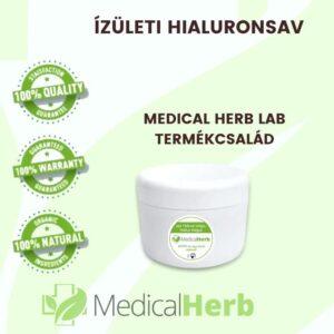 Ízületek védelmére kenőcs házilag, Derék-hát probléma megoldása házilag, Térd ízületek védelmére hialuronsavas krém, Ízületek védelme hialuronsav pótlásával. Medical Herb Lab